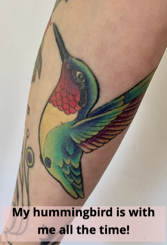 Hummingbird tattoo